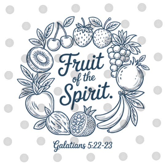 Fruit of the Spirit Christian Summer Digital Files