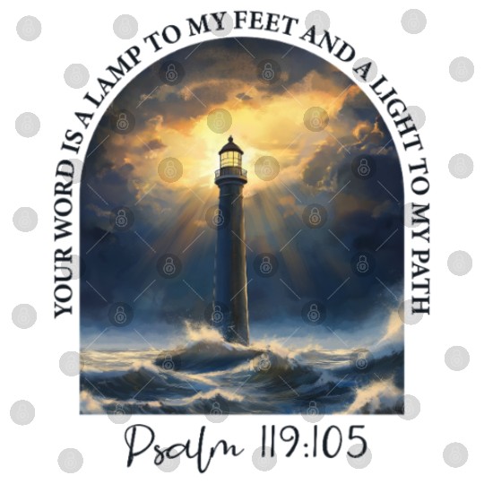 Christian Bible Verse Psalm 119 Digital Files