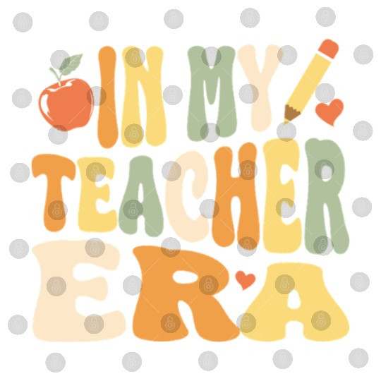 In My Teacher Era, Teacher Appreciation Gift Digital Files