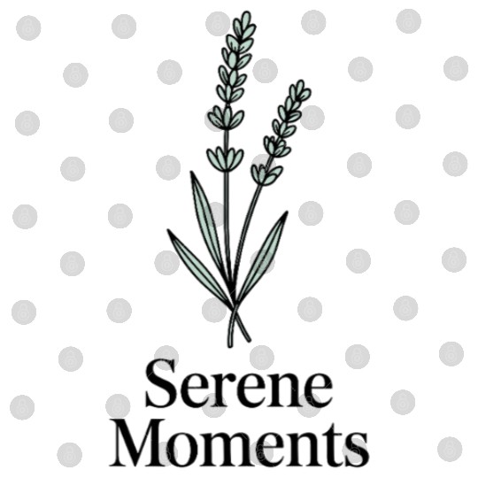 Serene Moments Lavender Calm Digital Files
