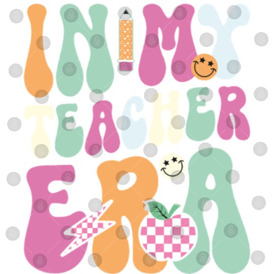 In My Teacher Era, Teacher Appreciation Gift Digital Files
