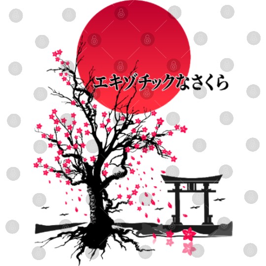 Iconic Sakura Flower Digital Files