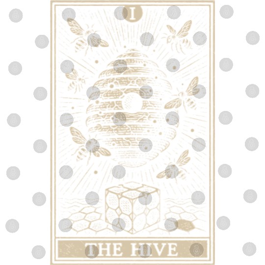 Bee Tarot Card – The Hive Symbol Digital Files