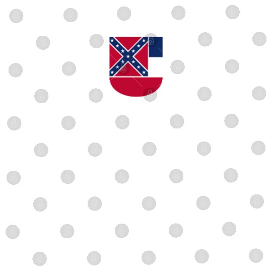 Mississippi State Flag Emblem Design Digital Files