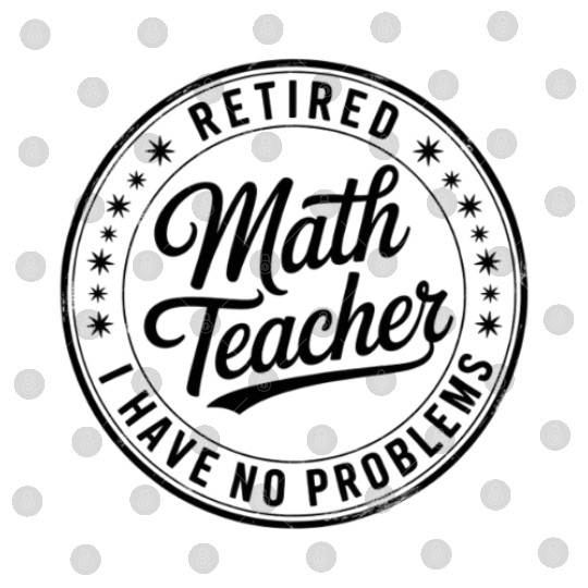 Retired Math Teacher Retirement Digital Files