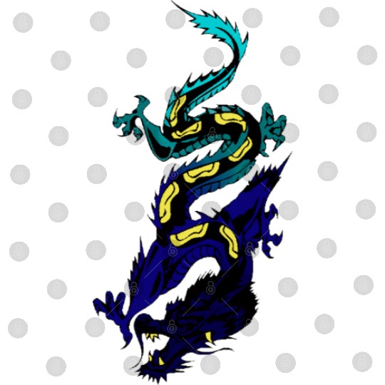 Japanese Dragon Digital Files
