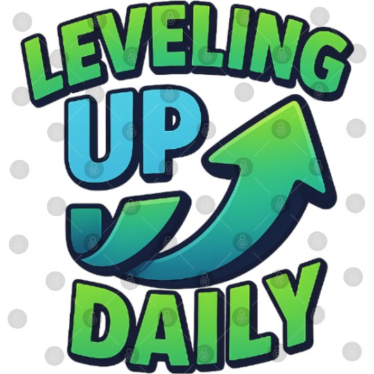 Level Up Daily – Gamer Mindset Streetwear Digital Files