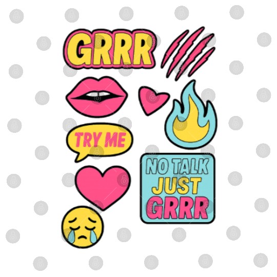 Sticker Grrr – TikTok Baddie Pack Digital Files