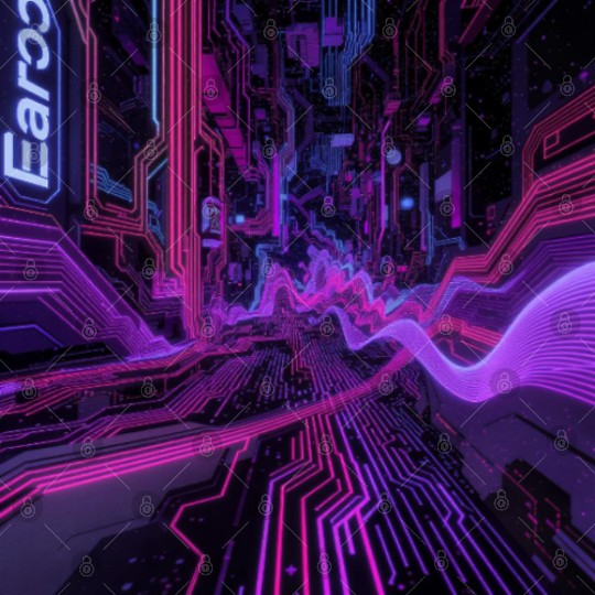 Cyberpunk Cityscape Digital Files