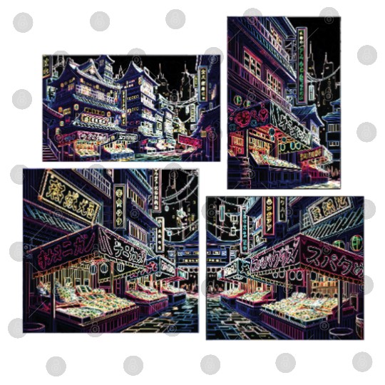 Where Tradition Meets Neons Twilight Digital Files