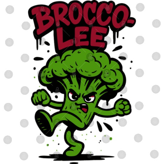 Brocco Lee – Funny Broccoli Karate Digital Files
