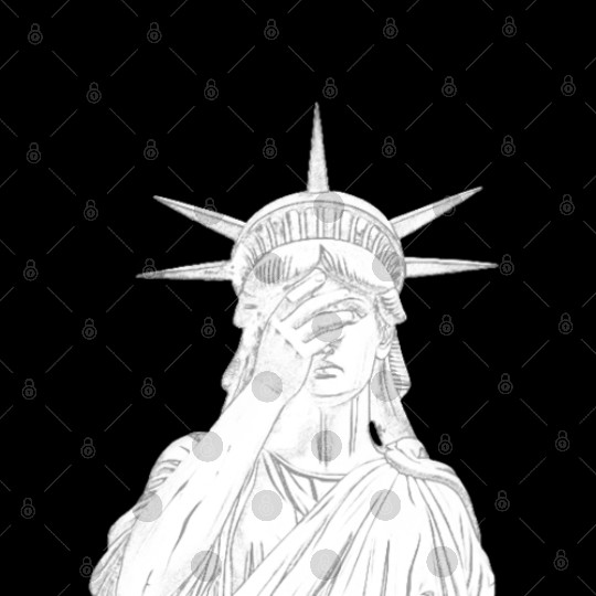 Oh the shame Statue of Liberty US for sale chaos Digital Files