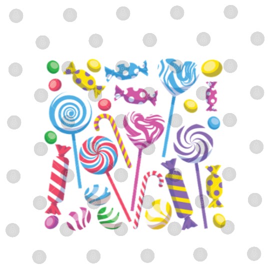 Official Candy Tester Lollipop Sweets 01 Digital Files