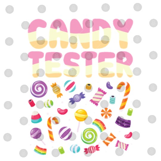 Official Candy Tester Lollipop Sweets Halloween Digital Files