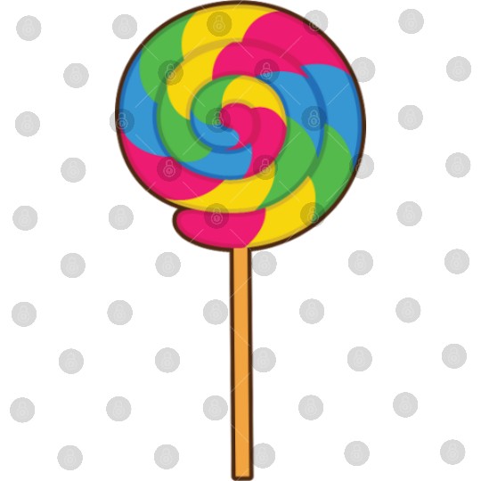 Lollipop Rainbow Sucker Candy Halloween Costume Digital Files