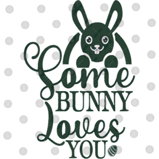 Bunny Loves You Sweet Playful Design Digital Files
