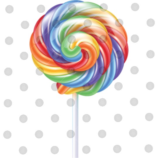 Lollipop Rainbow Sucker Candy Costume Halloween Digital Files