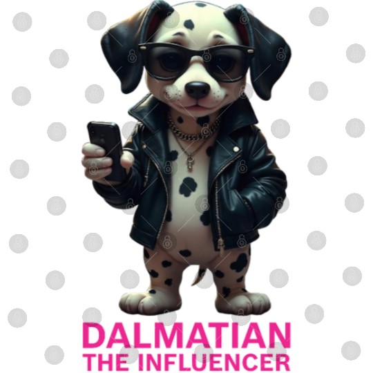 Dalmatian the Influencer Digital Files