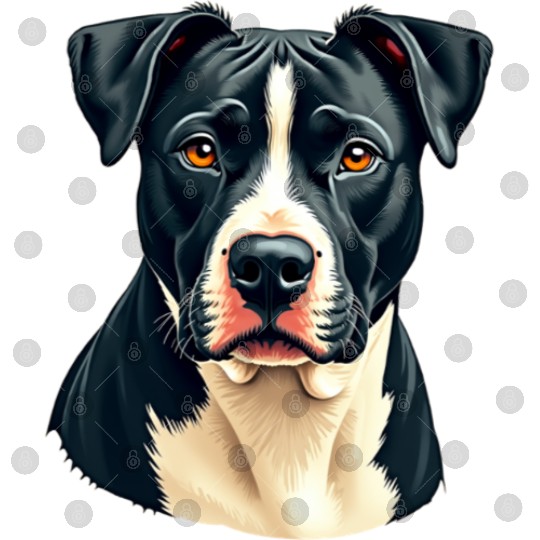 “Pit Bull” – Bold & Beautiful Dogs Digital Files