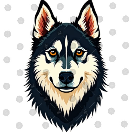 “Siberian Husky” – Bold & Beautiful Dogs Digital Files