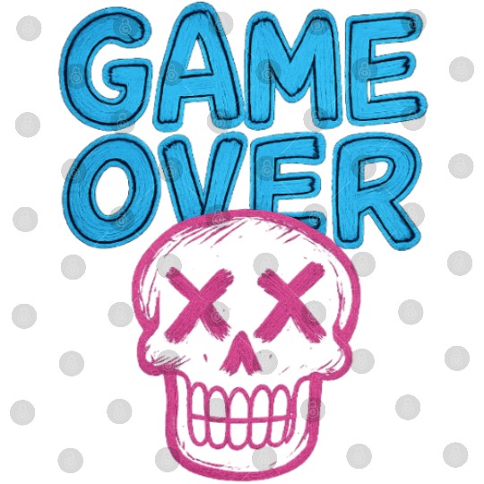 GAME OVER GLOW Digital Files