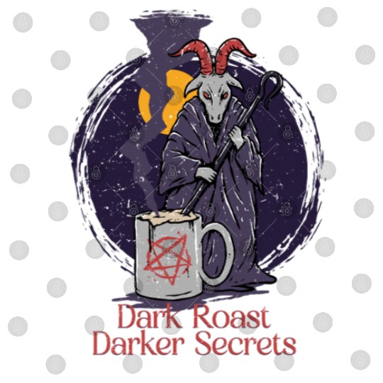 Occult Demonology Tarot Coffee Digital Files