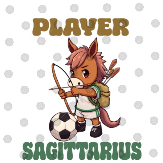 Soccer Player Sagittarius Zodiac Sign Soccer Digital Files