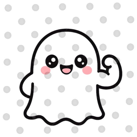 Ghost I Exorcise Funny Gym Exercise Workout Spooky Digital Files