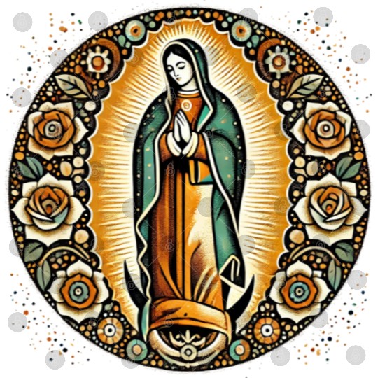 Our Lady of Guadalupe Mother Mary Art Digital Files