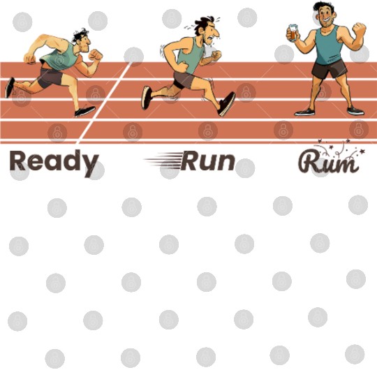Runners Race Day, Daily Training, Ready Run Rum Digital Files