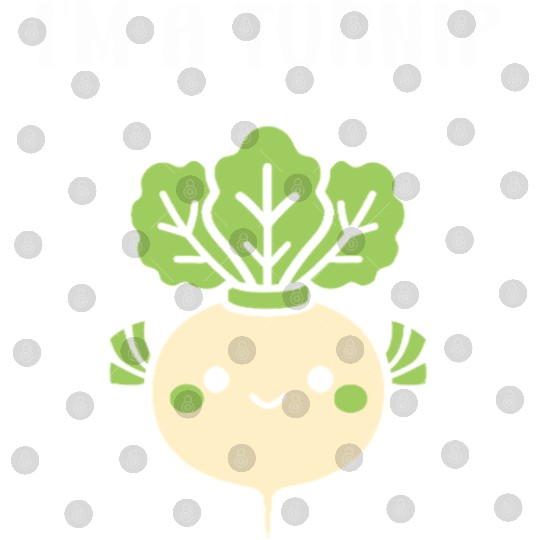 Turnip Character Illustration Digital Files
