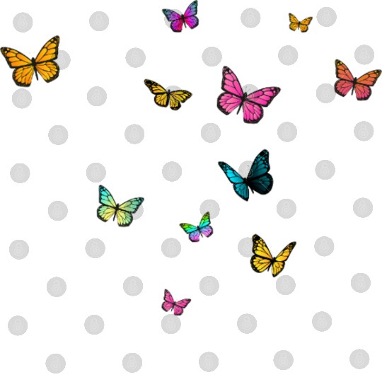 ZOFIA - beautiful girl name with cute butterflies Digital Files