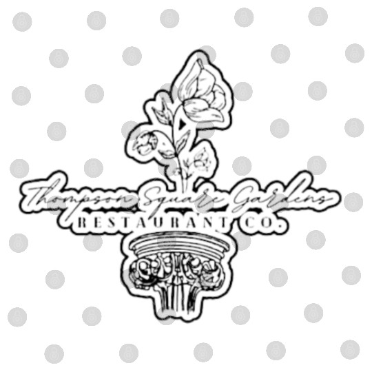 Thompson Square Gardens Restaurant Company Merch Digital Files