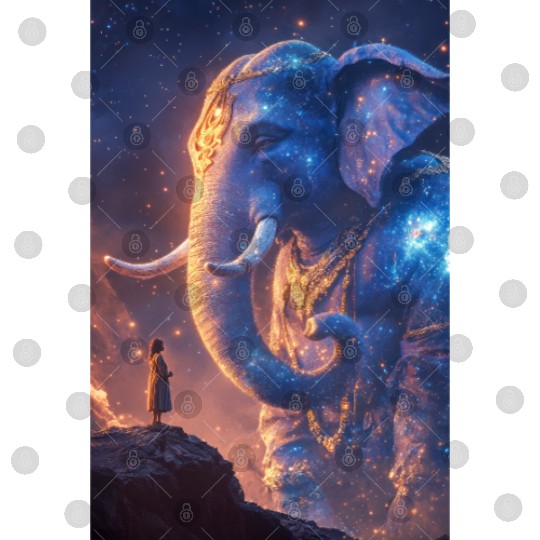 Celestial Elephant Guardian Digital Files