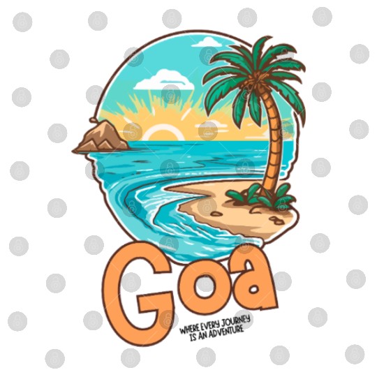 D83C DF0A Tropical Escape Goa Beach Digital Files  D83C DF0A