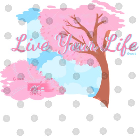 Pink Cherry Blossom Inspirational Design Digital Files