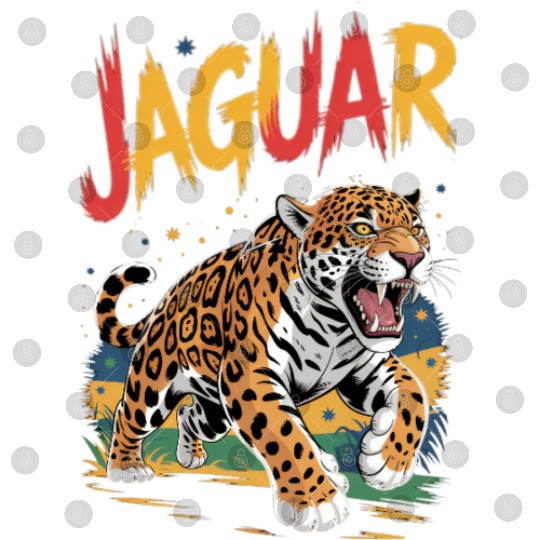 Vivid Jaguar Bold Print Digital Files