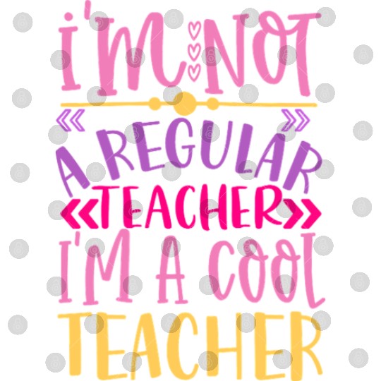 Cool Teacher - Funny Teacher Appreciation Gift Digital Files