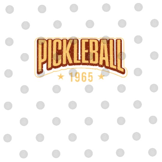 Pickleball Est. 1965 Retro Grunge Vintage Sport Digital Files