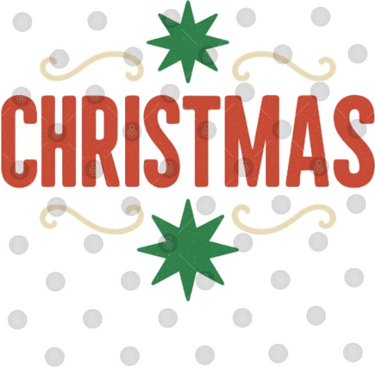 Festive Christmas Spirit Illustration Digital Files