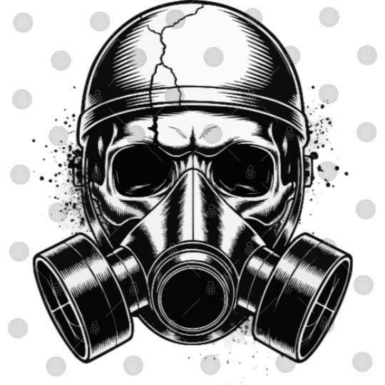 Toxic Skull – Apocalypse Style Digital Files