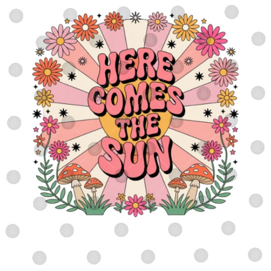 Here Comes The Sun Flowers Abstract Art Lover Digital Files