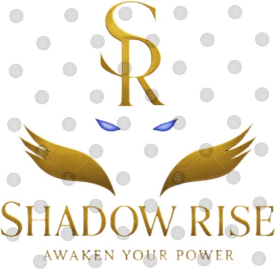 Shadow Monarch – Gold Eyes Logo Design Digital Files