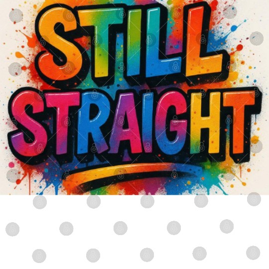 Still Straight Multi Colors Digital Files