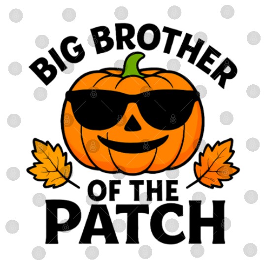 Big Brother Pumpkin Patch Halloween Digital Files