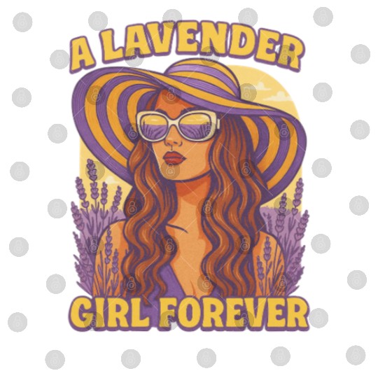 lavender girl Digital Files