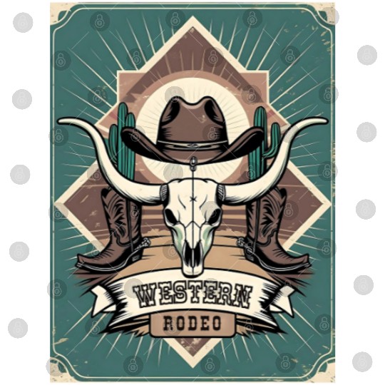Western Rodeo Digital Files: Authentic Cowboy Style Look