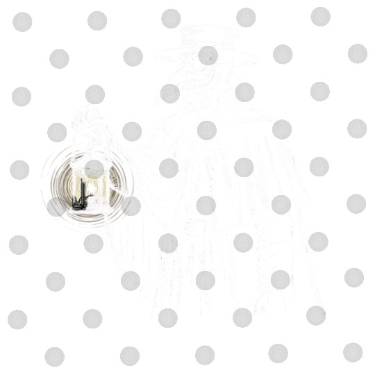 Dark Medieval Plague Doctor Illustration Digital Files