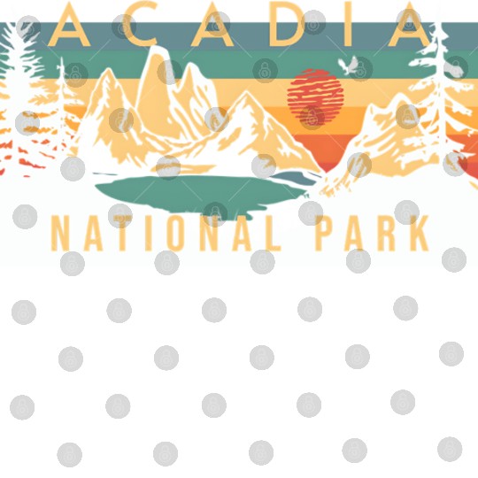 Mountain Sunset at Acadia National Park Digital Files