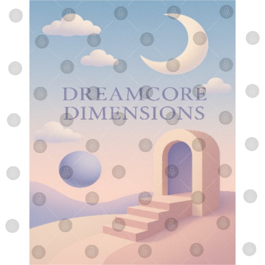 Dreamcore Dimensions Celestial Scene Digital Files